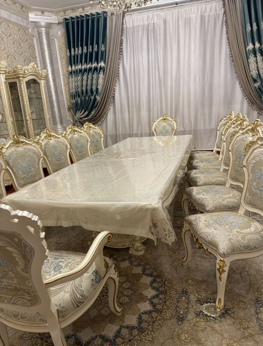 Zal uchun garnitur, stol stul, 2 ta penal, stenka, komot