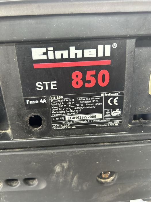 Generator Einhell 800w