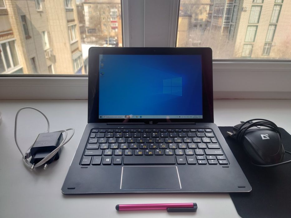 Cube iWork10 i15TD | Планшет-ноутбук 2в1