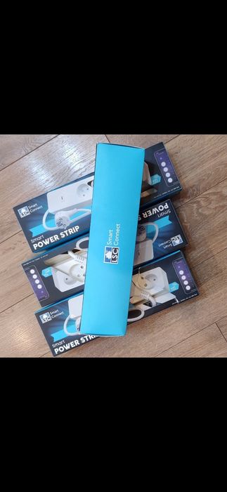 Смарт удължител LSC Smart Connect, 4 гнезда, бял, 1,5 м, съвместим с A