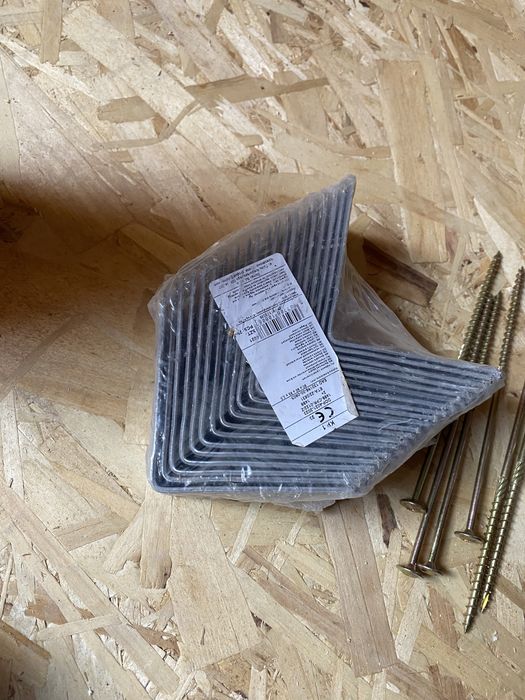 Coltar Lemn Ranforsat 90x90x65x2.5 mm KP1 (20 buc.)