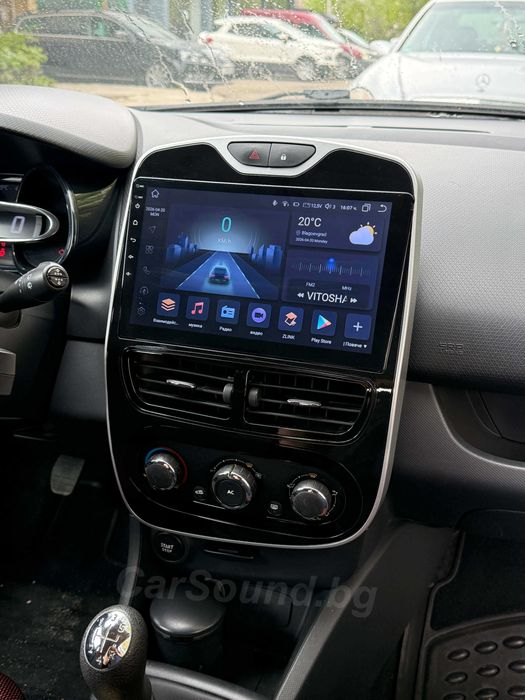 Renault Clio 4 - 10.1" Android Мултимедия Рено Клио Навигация Андроид