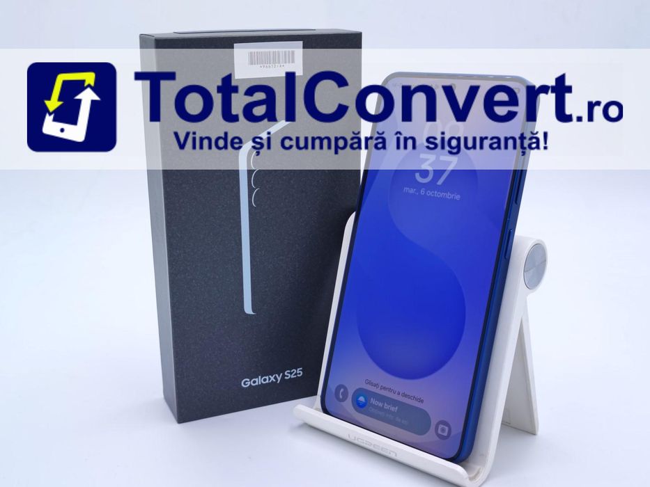 Samsung S25 256GB Navy 12GB Dual SIM cutie, Garantie 24 luni | #D96612