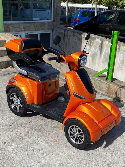 Електрическа четириколка FM4-LUX 1500W-ORANGE с 2 години гаранция