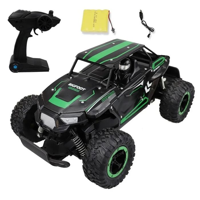 Офроуд джип с дистанционно управление Син, Зелен