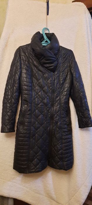 Куртка зимняя кожанная