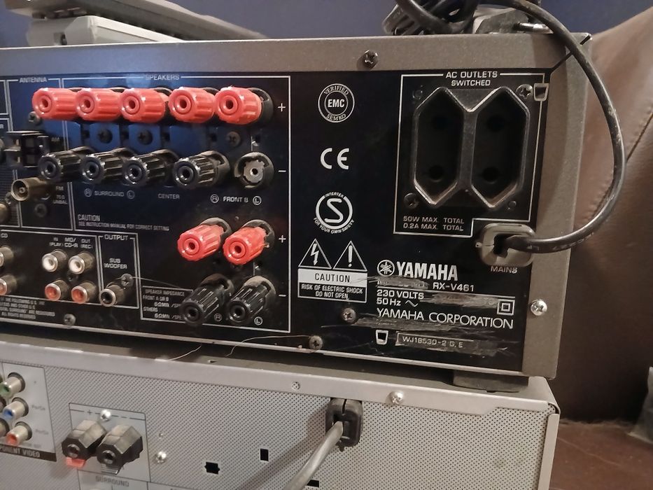 Два усилватела (ресийвър) HDMi Sony STR-dg510  и YAMAHA  RX-V461
