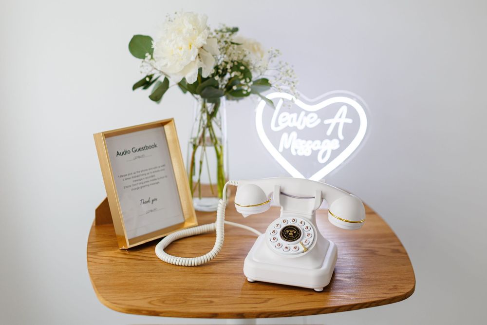 Audio guestbook/audio memories/ telefon evenimente