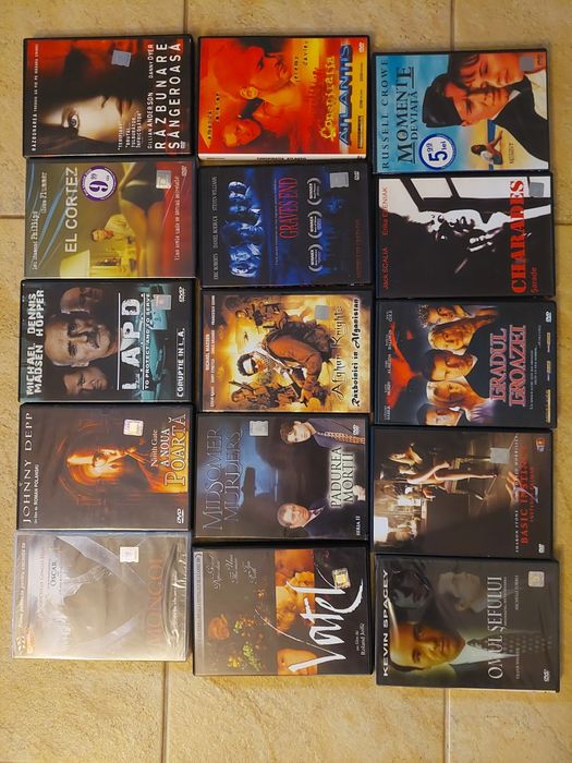 15 DVD-uri cu filme de actiune celebre
