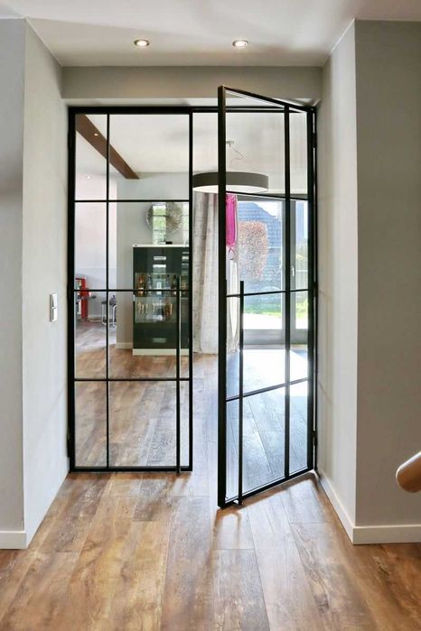 Двери и перегородки в стиле лофт