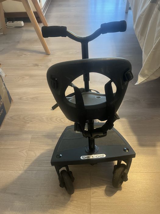 Extensie skateboard Be Cool pentru cărucior, cu scaun pentru al doilea copil