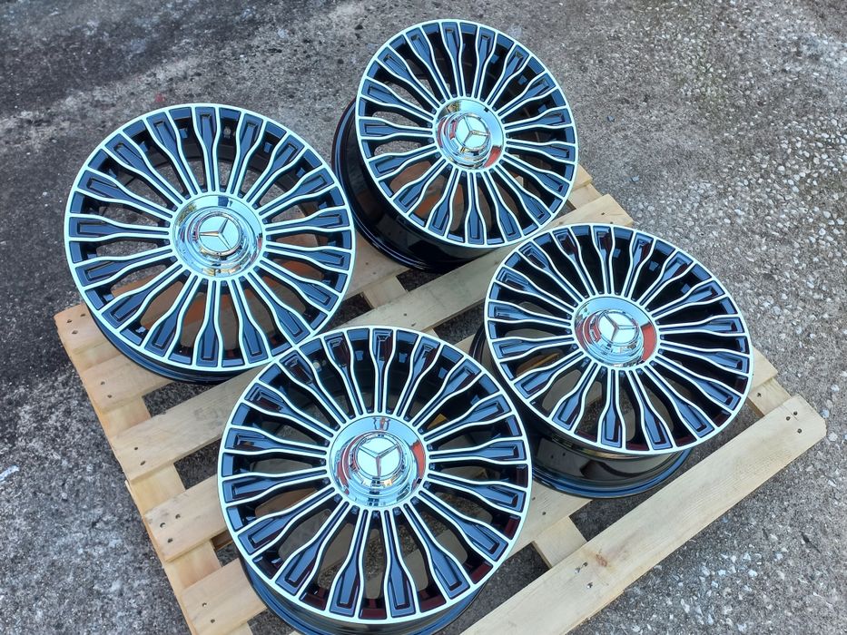 17 Мерцедес Maybach Piano Black 7.5j et35 C E S ML Vito Viano V Class.