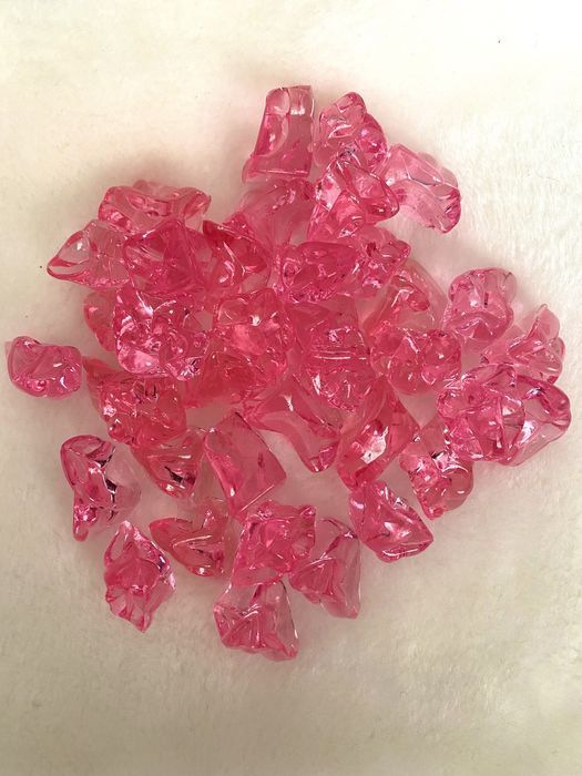 Камушки пластик декор