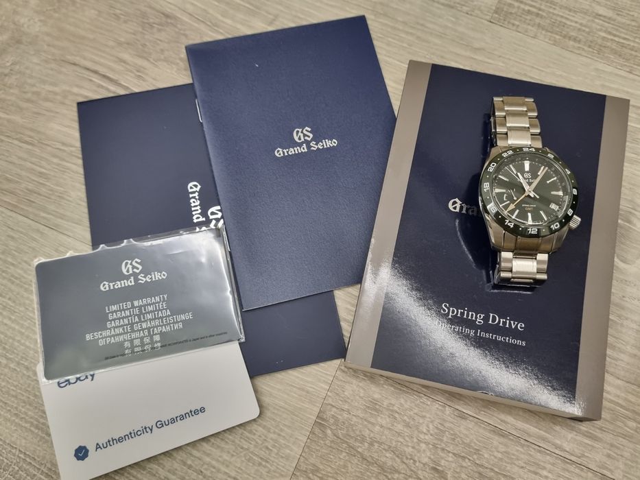 Grand Seiko spring drive GMT