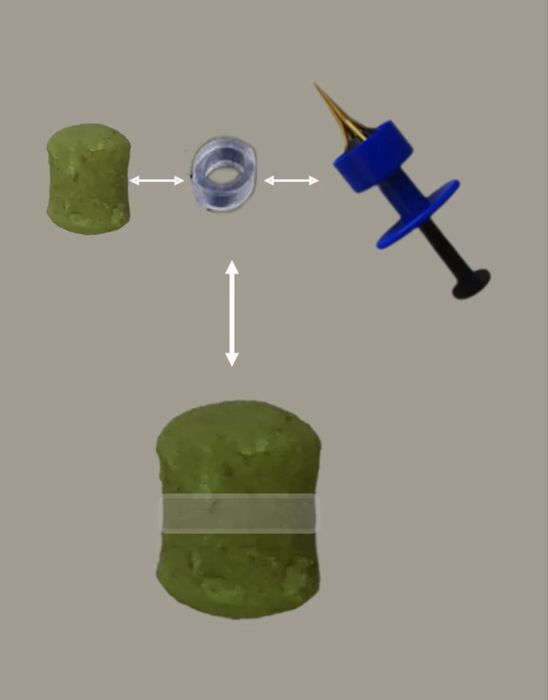 Бойлы для рыбалки тонущие с резинкой