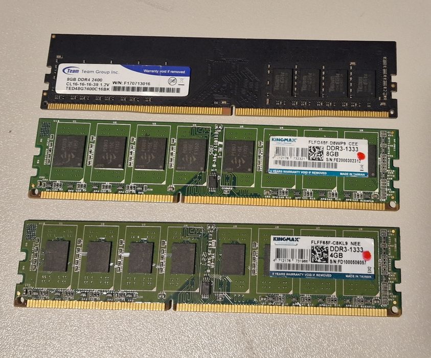 Plăcute RAM, Laptop/Desktop