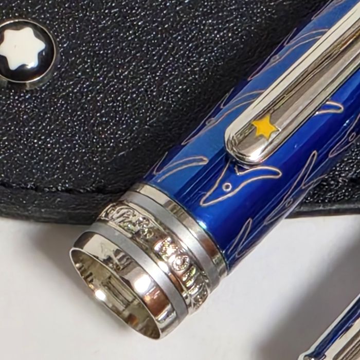 Stilou Montblanc ed Le petit price, albastru