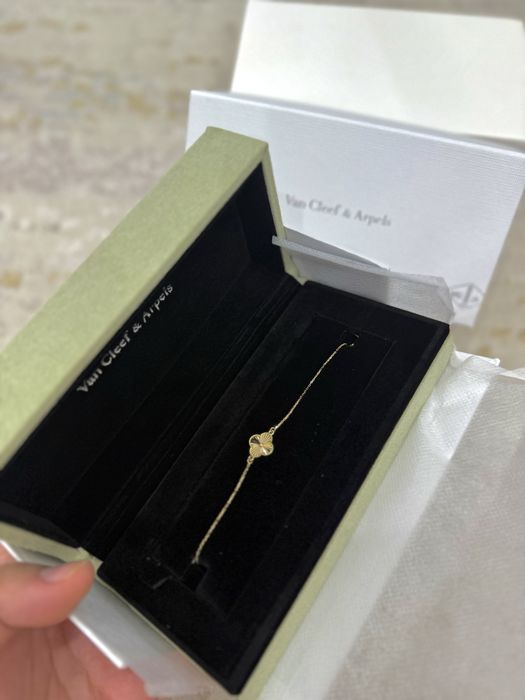 Ван клиф браслет золото