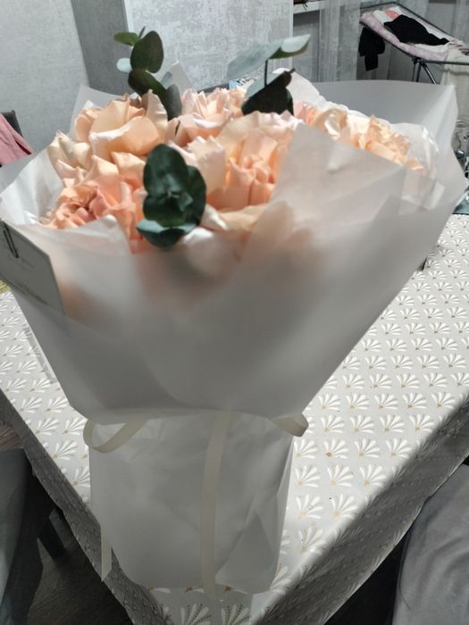 Букет из живых роз