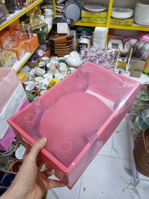 Коробка Бант ( Бабочка ) для клубники