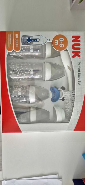 Комплект шишета NUK Perfect Start First Choice+, 0-6 месеца