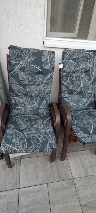 Set 6 scaune terasă+huse