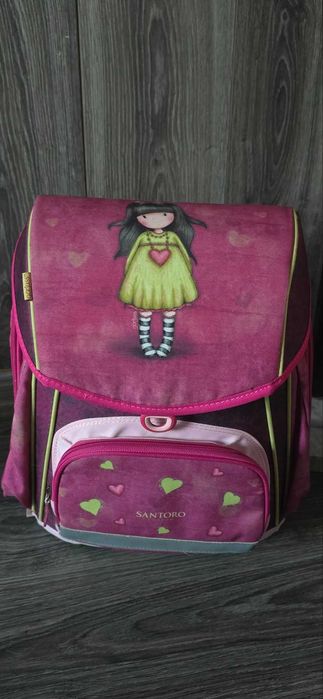 Ученическа раница Santoro Gorjuss –оригинална ортопедична 1-4 клас