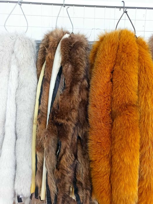 Дамски кожи от естествена лисица!