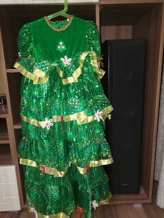 Новогоднее платье "Ёлочка"