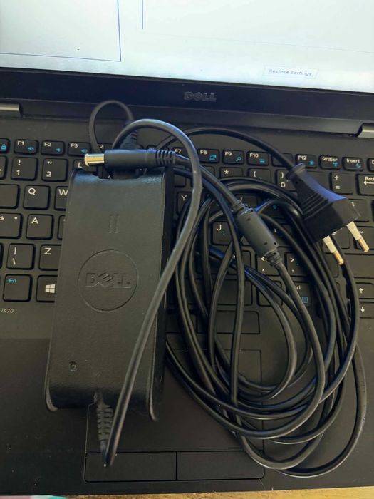 Оригинално заряднo за лаптоп Dell,LA65NS2-01, 65W/19.5V/3.34A, букса - 7.4mm 5.0mm