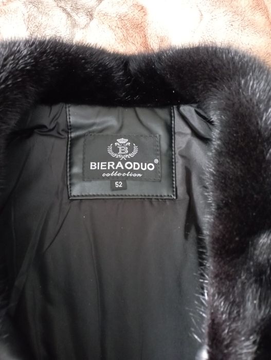 Куртка кожаная очень теплая