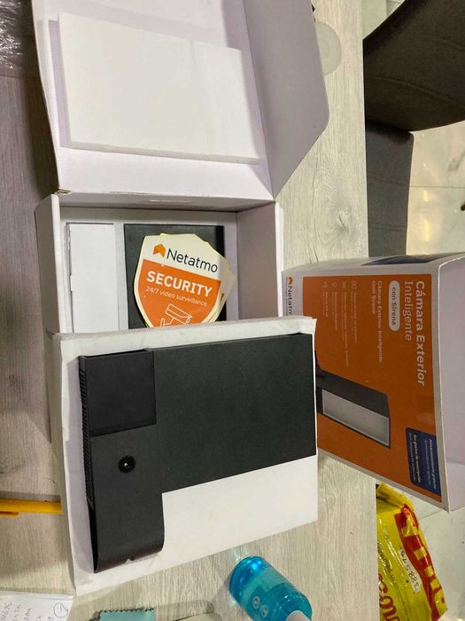 Смарт външна камера със сирена Netatmo, FHD, черна