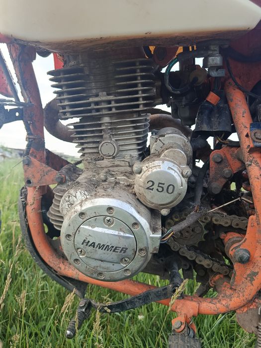 Эндуро 250 куб на ходу