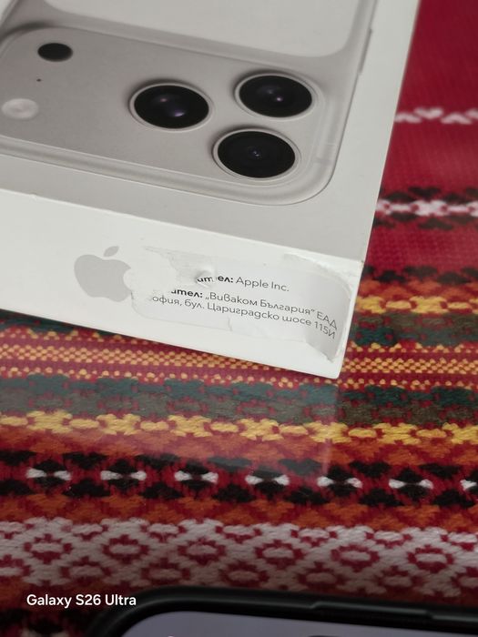 iPhone 17 Pro  256GB Silver!! Нов! Гаранция!