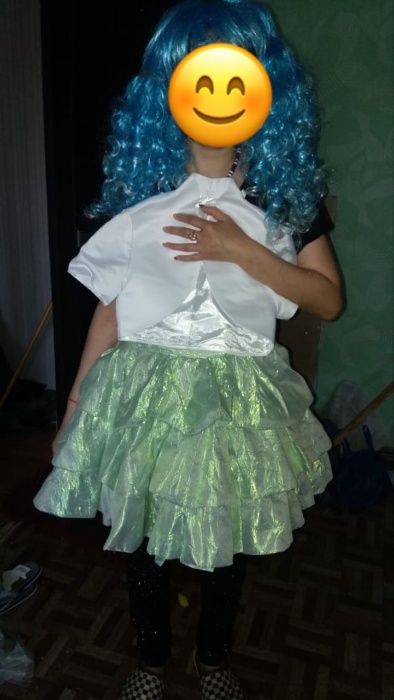 Парик с платьем