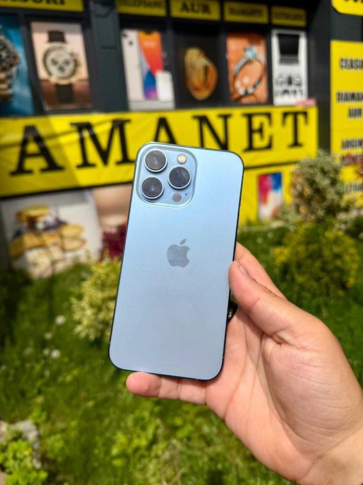 iPhone 13 Pro / 256GB / Sierra Blue / Baterie 100% - ca NOU