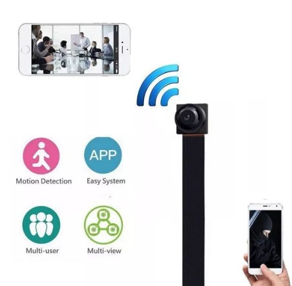 Скрита шпионска камера wi fi