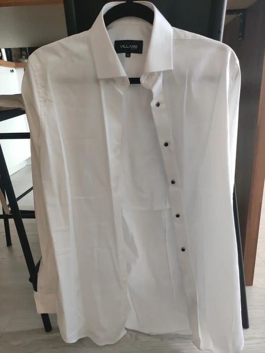 Costum nunta Marecom alb complet cu sacou, vesta, pantaloni,camasa, papion si butoni