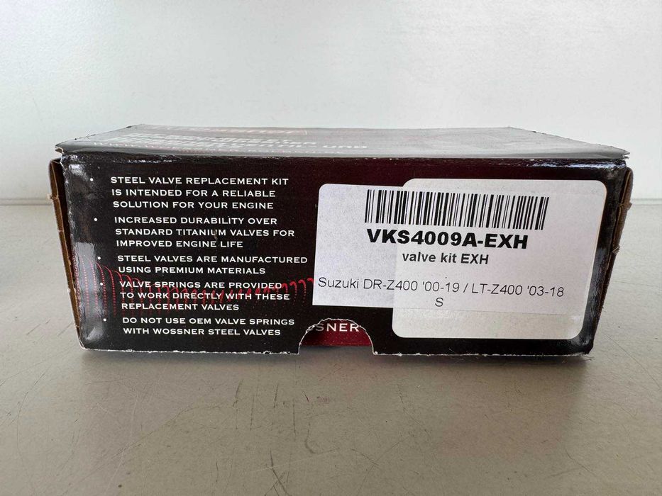Wossner клапани с пружини Suzuki DRZ400 2000- 2019  LTZ 400 2003- 2018