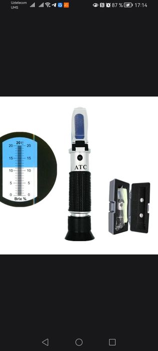 Refraktometr Рефрактометр 0-20