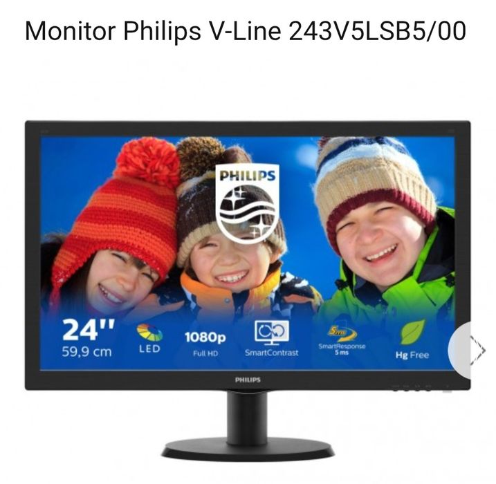 Monitor Philips  - Diagonala:23,6'
23.6 "
- Rezolutie nativa:
1920 x 1