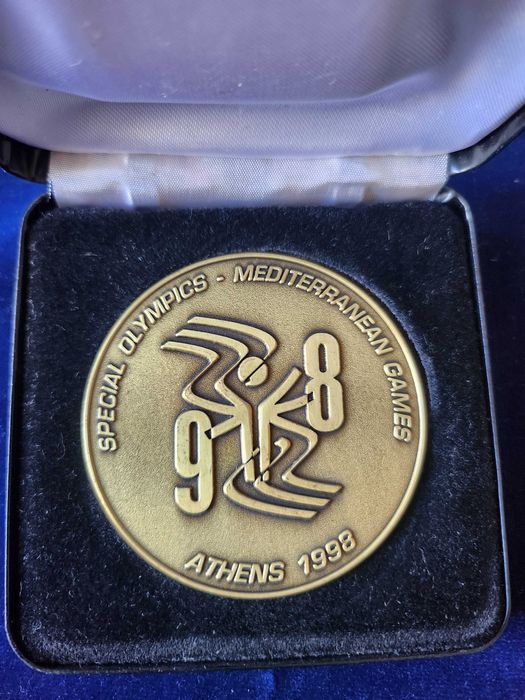 Плакети - редки български БФФ-75 г., Sp. olympics, полски, к-т норвежк