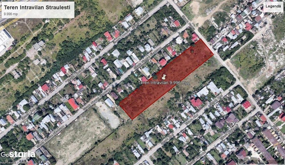 Teren 9.996 mp cu autorizație pentru 210 apartamente, Străulești