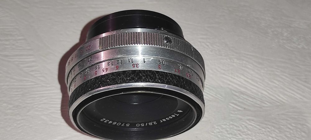 Obiectiv foto  CARL ZEISS JENA TESSAR 2.8/50