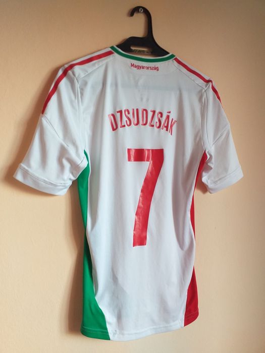 Tricou Fotbal de Colectie Vintage Ungaria #7 Dzsudzsak Balazs