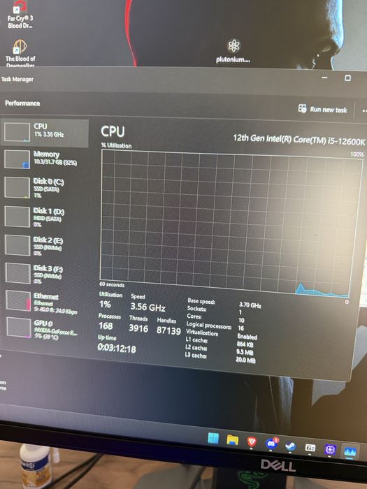 Procesor I5 12600K
