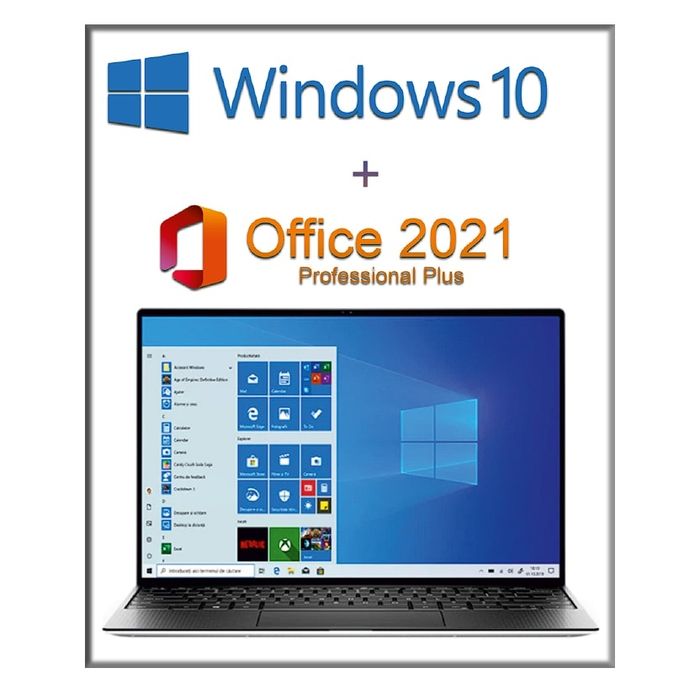 Instalare pachet windows 10/11 & office 2019/2021 licenta digitala