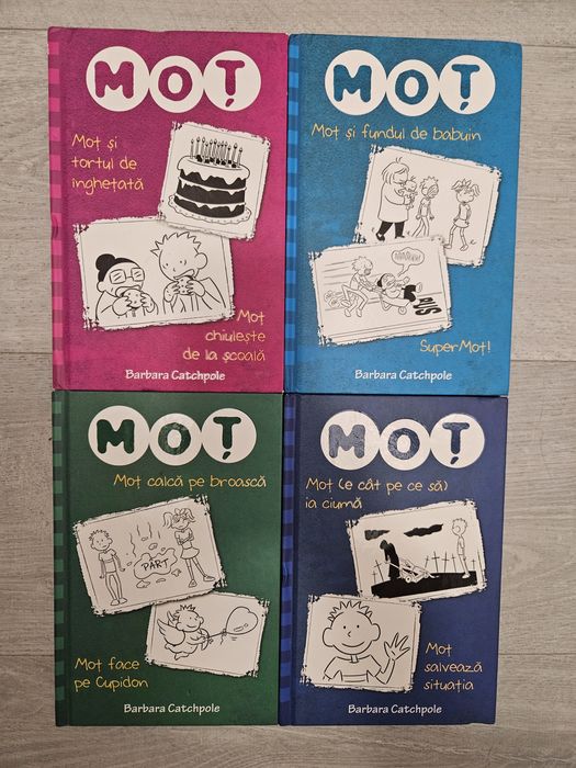 Set 4 carti copii MOT