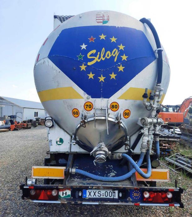 semiremorca Silo Feldbinder 58 m3, aluminiu