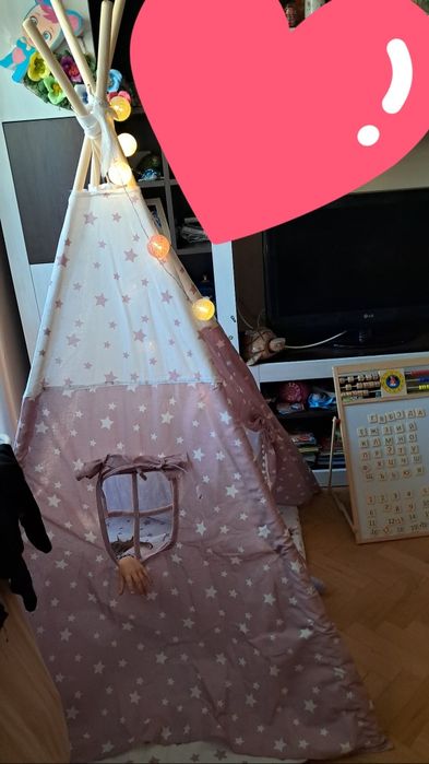 Детска палатка тип иглу със стабилизатор